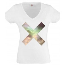 THE XX LOGO 3 Бяла Дамска тениска